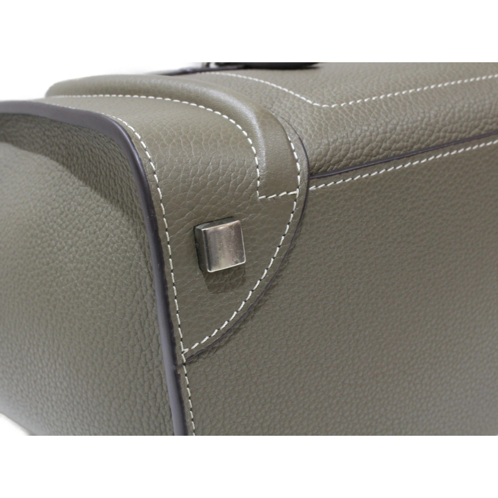 CELINE Luggage Handbag Gray - Picture 7 of 9